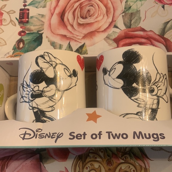 Disney Other - NWOT MICKEY & MINNIE Shaped Mugs, Valentines/Wedding/Anniv Gift ❤️HOST PICK❤️❣️